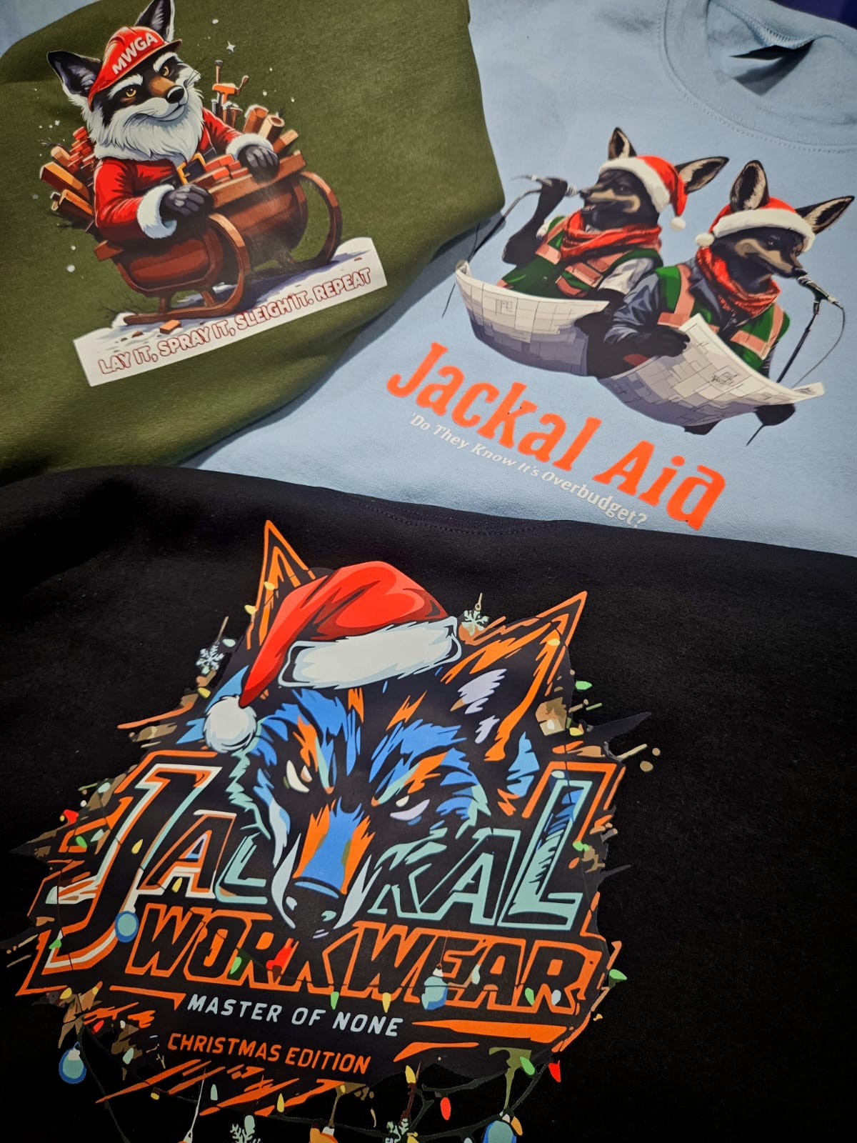 JACKAL CHRISTMAS JUMPERS